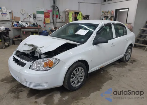2009 Chevrolet Cobalt Ls from USA, damaged, VIN 1G1AS58HX97221964